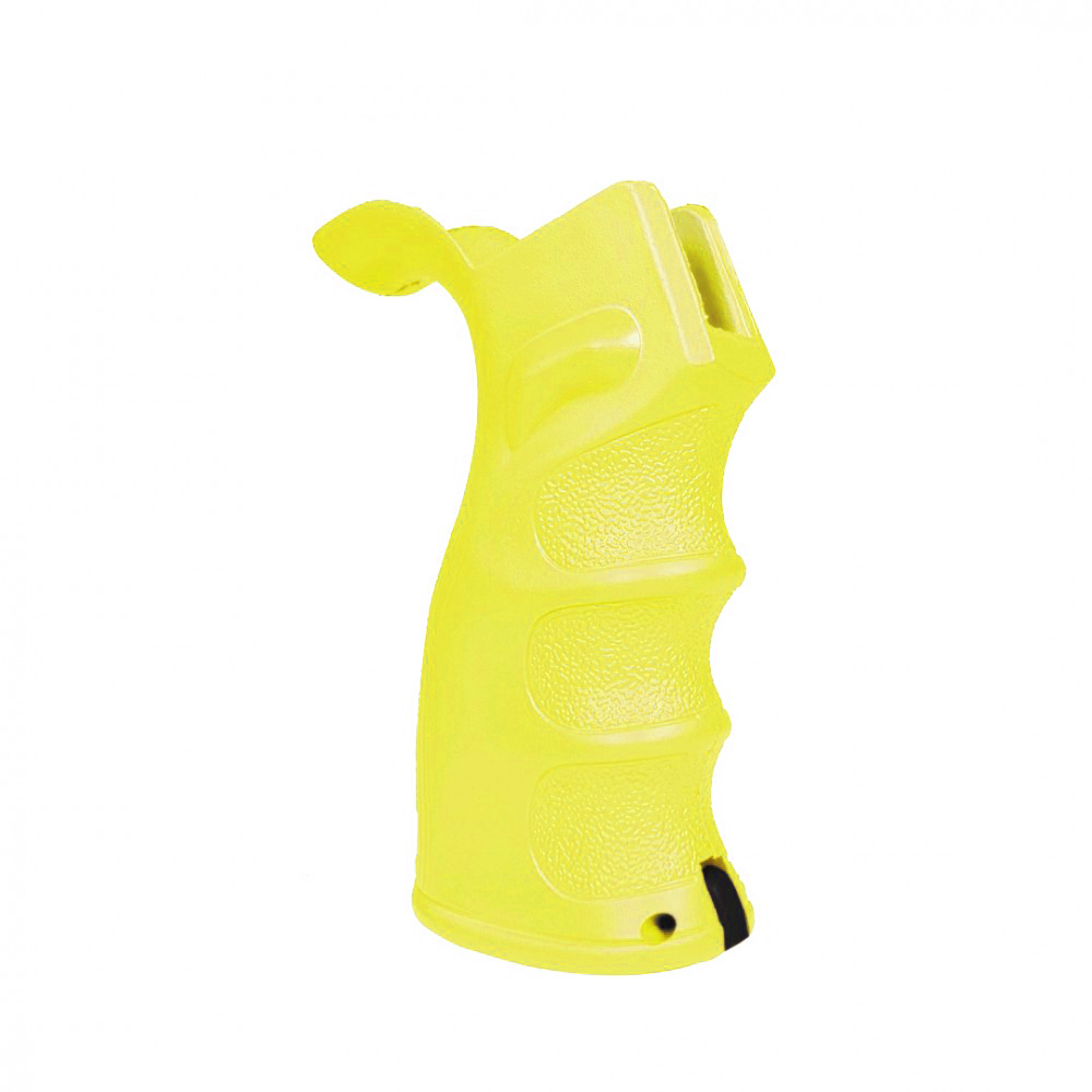 AR-15/10 Pistol Grip Trap door in bottom - Cerakote Lemon Yellow